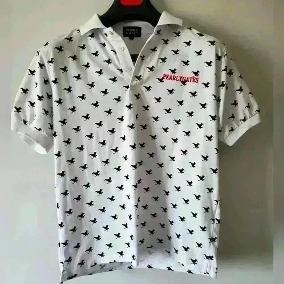 PEARLY GATES  bird shirt pole size 4 - Picture 1 of 7